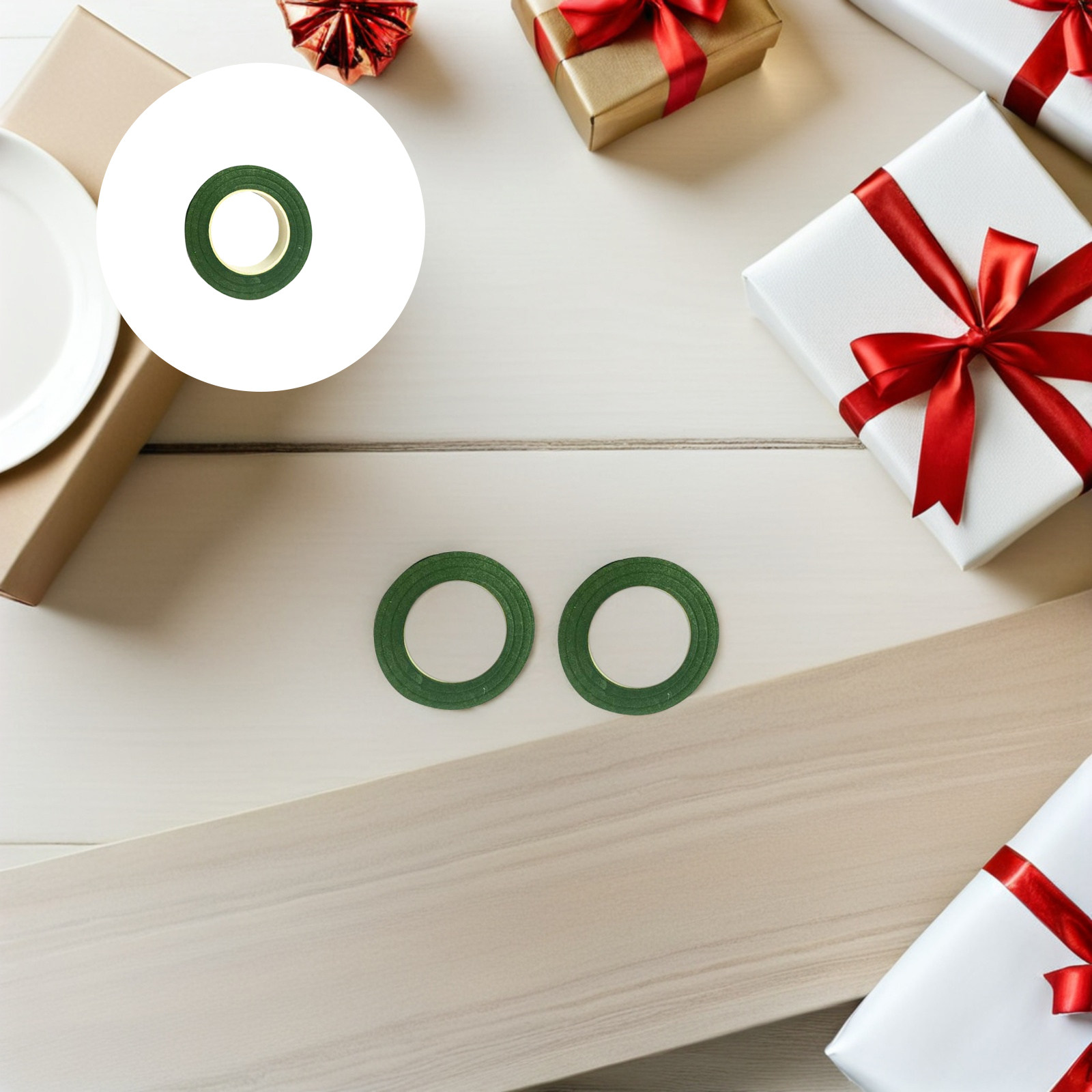 3 rolki taśmy kwiatowej o dług – Floral Tape Green recenzja i cena