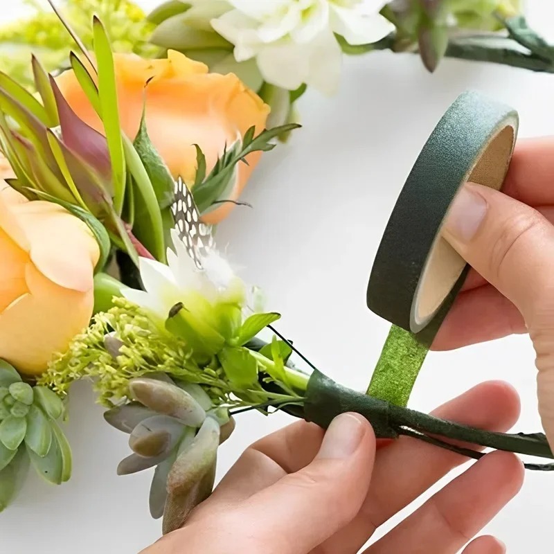 Taśma florystyczna do owijania – Floral Tape Green recenzja i cena