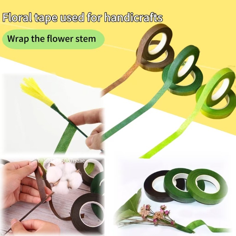 Taśmy florystyczne, zielona ta – Floral Tape Green recenzja i cena