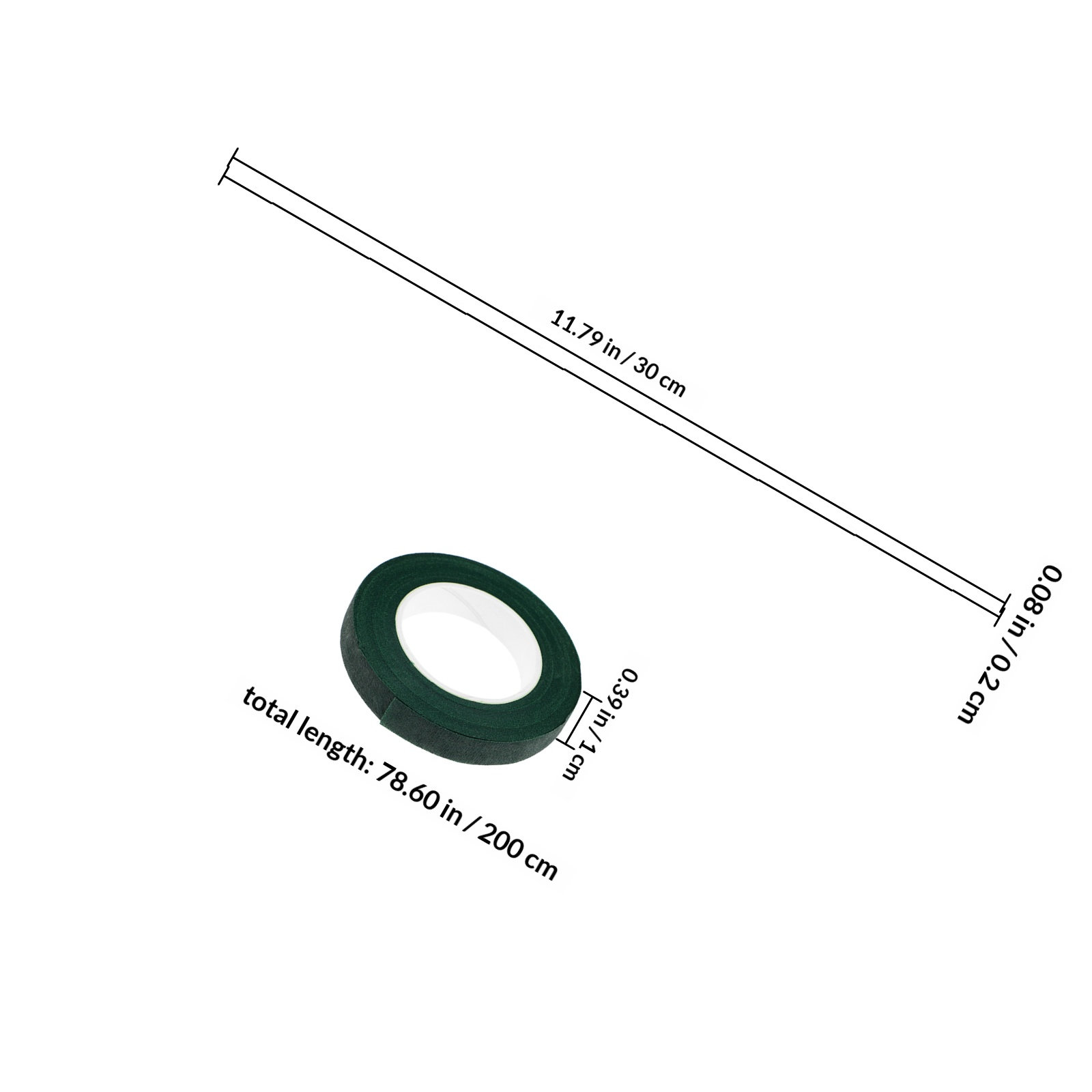 1 zestaw taśmy i drutu do komp – Floral Tape Green recenzja i cena