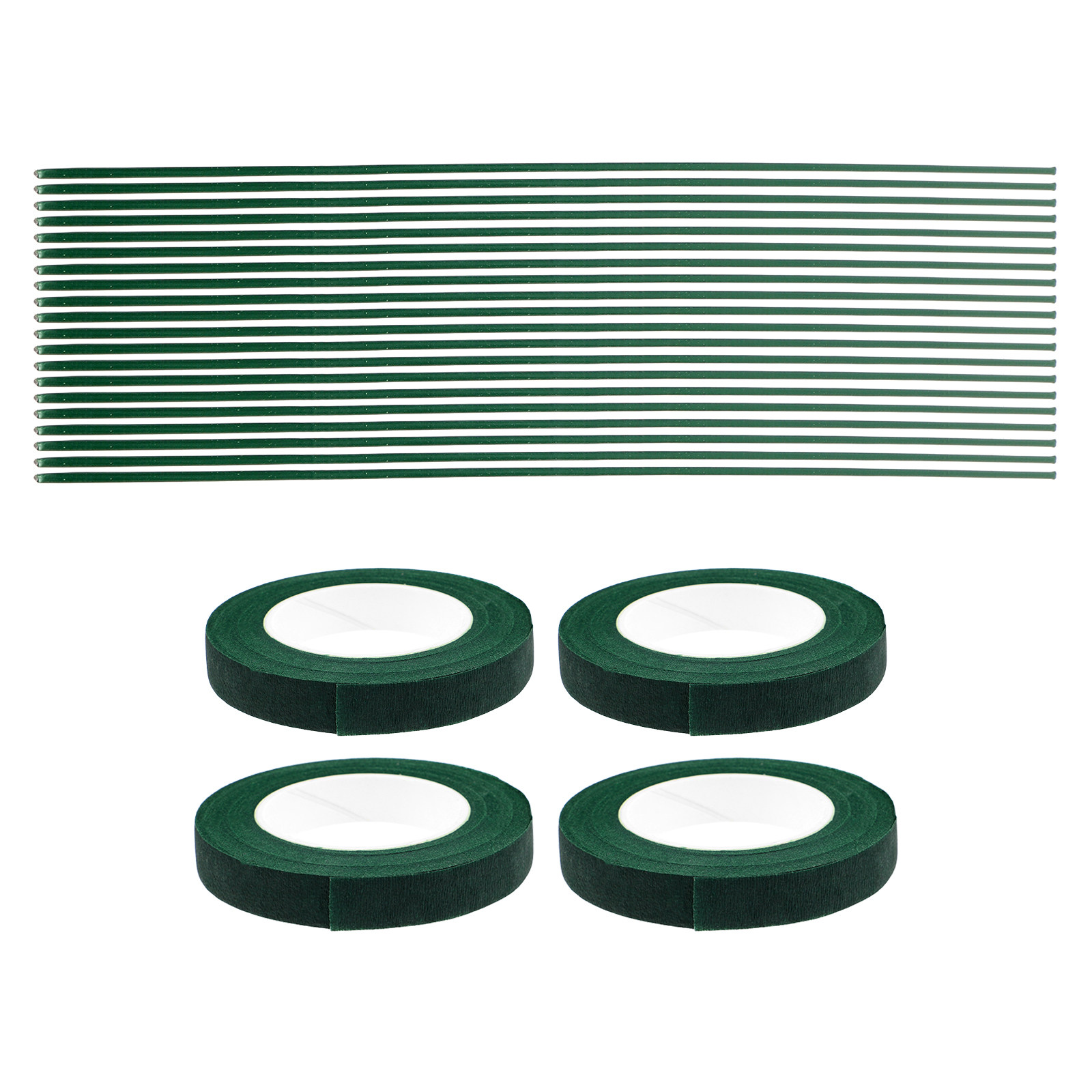 1 zestaw taśmy i drutu do komp – Floral Tape Green recenzja i cena